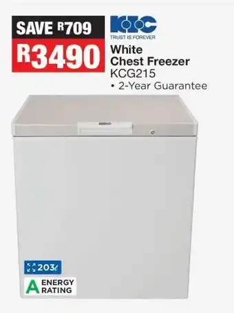OK Furniture White Chest Freezer offer