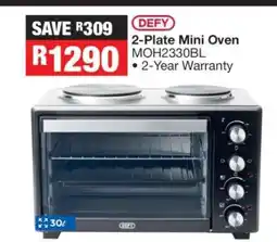 OK Furniture Defy 2-Plate Mini Oven offer