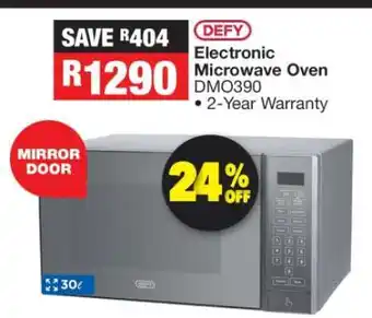 OK Furniture DEFY Electronic Microwave Oven DMO390 offer