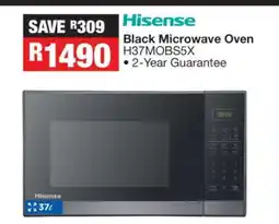 OK Furniture Hisense Black Microwave Oven H37MOBS5X offer