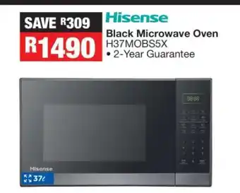OK Furniture Hisense Black Microwave Oven H37MOBS5X offer