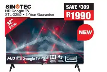 OK Furniture SINOTEC HD Google TV offer