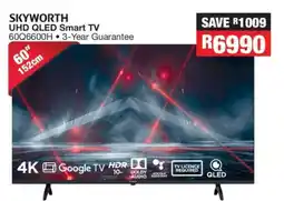 OK Furniture SKYWORTH UHD QLED Smart TV offer