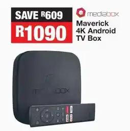 OK Furniture Maverick 4K Android TV Box offer