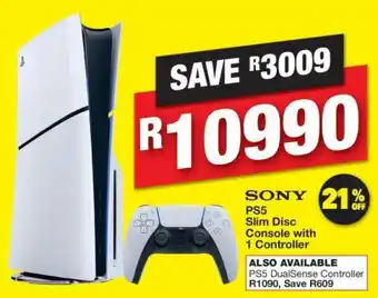 OK Furniture PS5 Slim Disc Console with 1 Controller offer