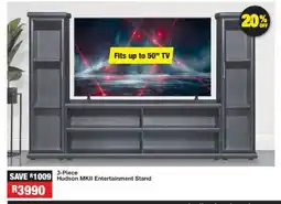 OK Furniture 3-Piece Hudson MKII Entertainment Stand offer