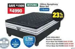 OK Furniture Restonic 152cm Symphony Base Set offer