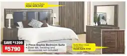OK Furniture 2-Piece Sophia Bedroom Suite offer