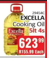 KitKat Cash and Carry Excella Cooking Oil 5lt 4s offer