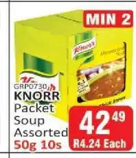 KitKat Cash and Carry Knorr Packet Soup Assorted offer