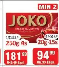 KitKat Cash and Carry Joko Strong Quality Tea offer