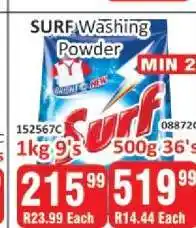 KitKat Cash and Carry SURF WASHING POWDER offer