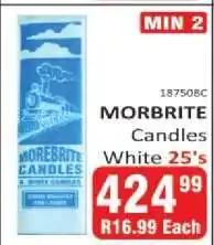 KitKat Cash and Carry MORBRITE Candles White 25's offer
