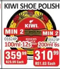 KitKat Cash and Carry Kiwi Shoe Polish 100ml offer