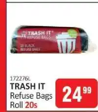 KitKat Cash and Carry TRASH IT Refuse Bags offer