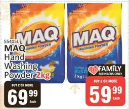 KitKat Cash and Carry MAQ HAND WASHING POWDER 2kg offer