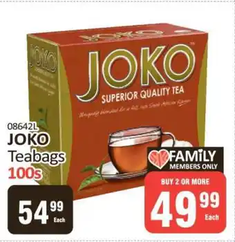 KitKat Cash and Carry JOKO Teabags 100s offer