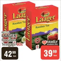 KitKat Cash and Carry LAAGER Rooibos Teabags 80s offer