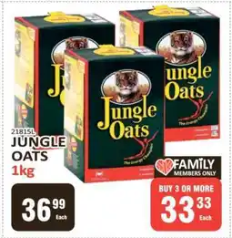 KitKat Cash and Carry Jungle Oats-1kg offer