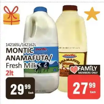 KitKat Cash and Carry MONTIC ANAMAFUTA Fresh Milk 2lt offer