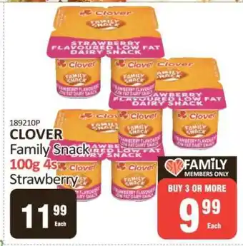 KitKat Cash and Carry CLOVER Family Snack 100g 4s Strawberry offer