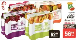 KitKat Cash and Carry LIQUI FRUIT Assorted 300ml 6s offer