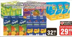 KitKat Cash and Carry ZOOM RTD 200ML 12S/RHODES/TROPIKA/PURE JOY/FRUITREE 200ML offer
