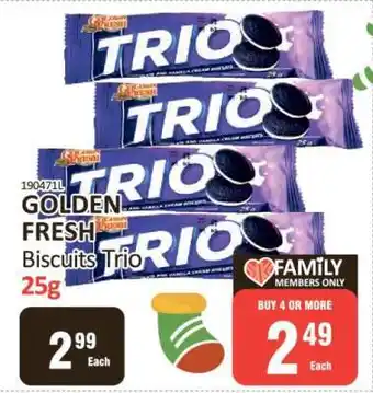 KitKat Cash and Carry GOLDEN FRESH Biscuits Trio 25g offer