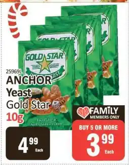 KitKat Cash and Carry ANCHOR Yeast Gold Star 10g offer