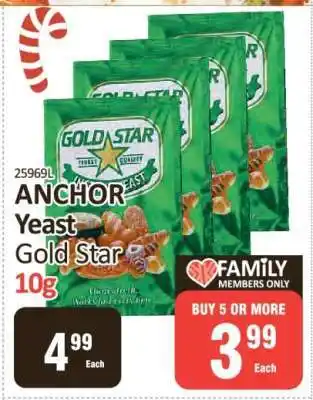 KitKat Cash and Carry ANCHOR Yeast Gold Star 10g offer