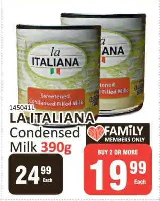 KitKat Cash and Carry LA ITALIANA Condensed Milk 390g offer