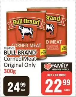 KitKat Cash and Carry BULL BRAND Corned Meat Original Only 300g offer
