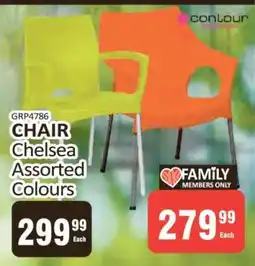 KitKat Cash and Carry CHAIR Chelsea Assorted Colours offer