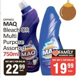 KitKat Cash and Carry MAQ Bleach OR Multi Purpose Assorted 750ml offer