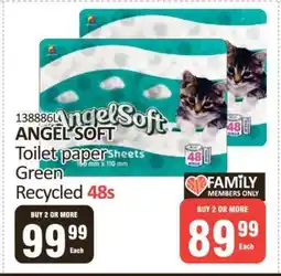 KitKat Cash and Carry ANGEL SOFT Toilet paper Green Recycled 48s offer