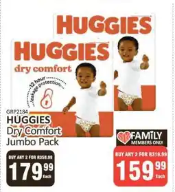 KitKat Cash and Carry Huggies Dry Comfort Jumbo Pack offer