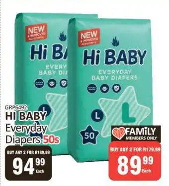KitKat Cash and Carry HI BABY Everyday Diapers 50s offer