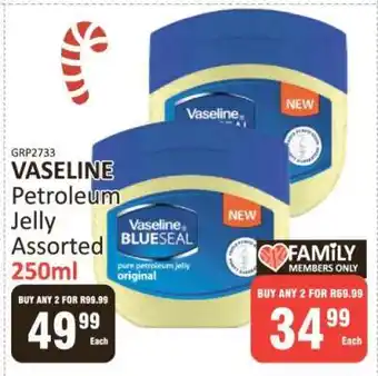 KitKat Cash and Carry Vaseline Petroleum Jelly Assorted 250ml offer