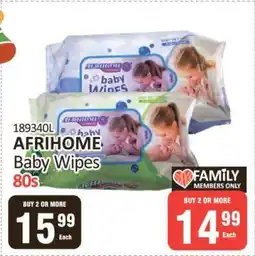 KitKat Cash and Carry AFRIHOME Baby Wipes 80s offer