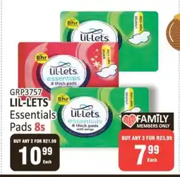 KitKat Cash and Carry LIL-LETS Essentials Pads 8s offer