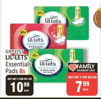 KitKat Cash and Carry LIL-LETS Essentials Pads 8s offer