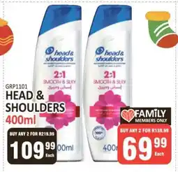 KitKat Cash and Carry HEAD & SHOULDERS 400ml offer