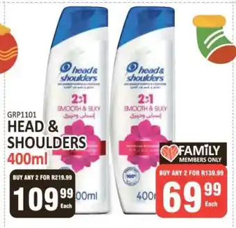 KitKat Cash and Carry HEAD & SHOULDERS 400ml offer