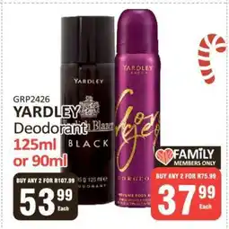 KitKat Cash and Carry Yardley Deodorant offer