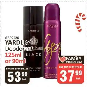 KitKat Cash and Carry Yardley Deodorant offer