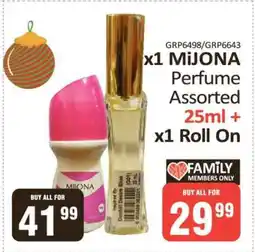 KitKat Cash and Carry MiJONA Perfume Assorted 25ml + Roll On offer