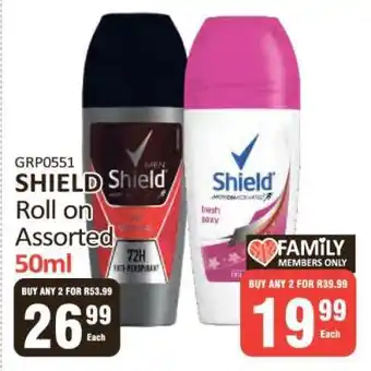 KitKat Cash and Carry Shield Roll On Assorted 50ml offer