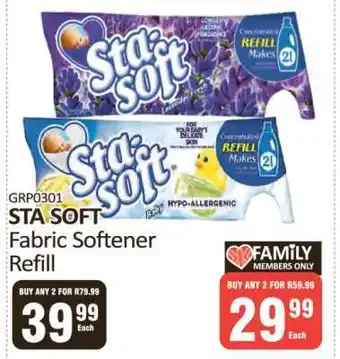 KitKat Cash and Carry STA-SOFT FABRIC SOFTENER REFILL offer