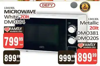 KitKat Cash and Carry DEFY Microwave White 20lt DM0384 offer