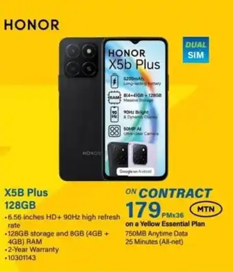 Incredible Connection Honor X5b Plus offer